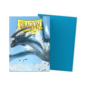 Dragon Shield Dual Sky Blue & Silver Matte
