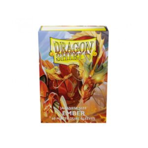 Ember Japanese Sleeve: Dragon Shield Dual Matte