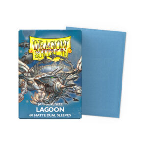 Lagoon Japanese Sleeve: Dragon Shield Dual Matte