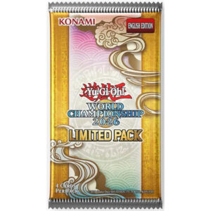 Yu-Gi-Oh! World Championship 2026 Limited Pack Booster