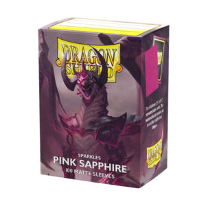 Pink Sapphire Sparkles Standard: Dragon Shield Dual Matte